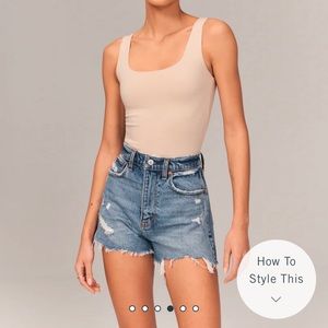 Abercrombie and Fitch High Rise Mom Shorts